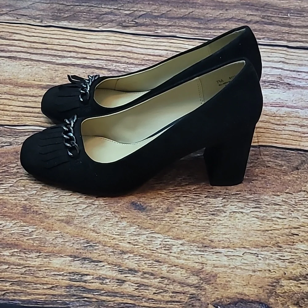Cato Block Fringe Heel - Picture 5 of 8